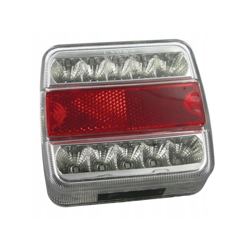 LED trailer rear lamp, solid, 110x100x40