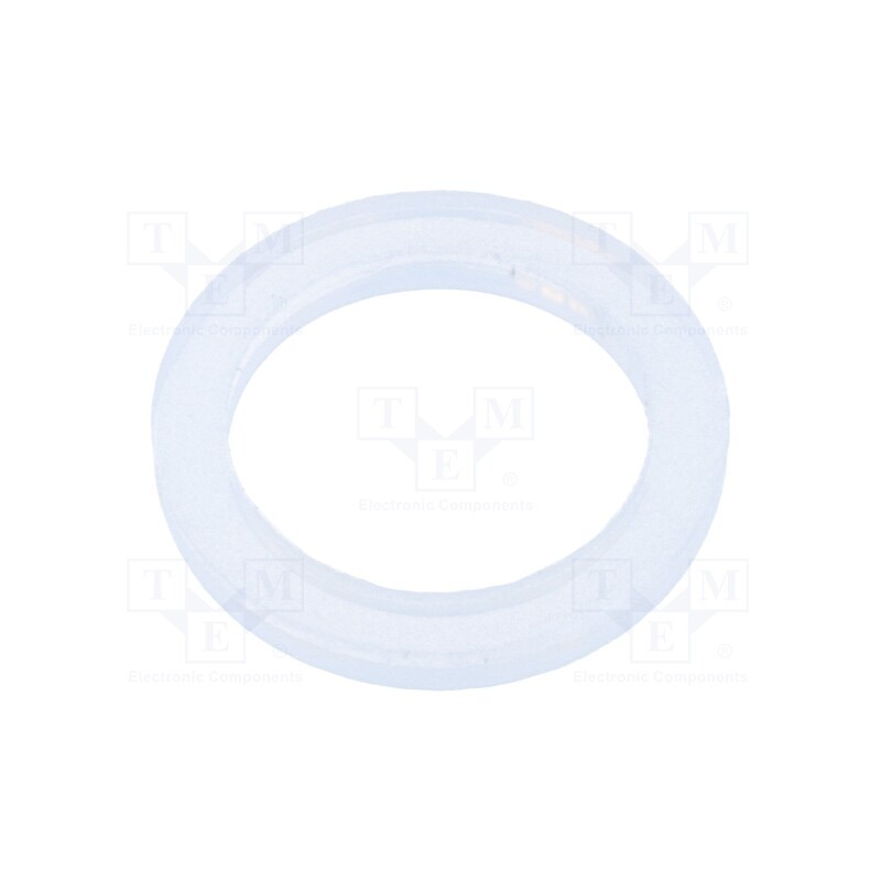 10 pcs x HUMMEL - 1.325.0700.19 - Gasket, polyetylene, Thk: 2mm, Øint: 12.5mm, Øout: 16.5mm, PG7