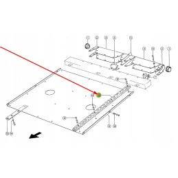 765970 01 wooden conveyor guide