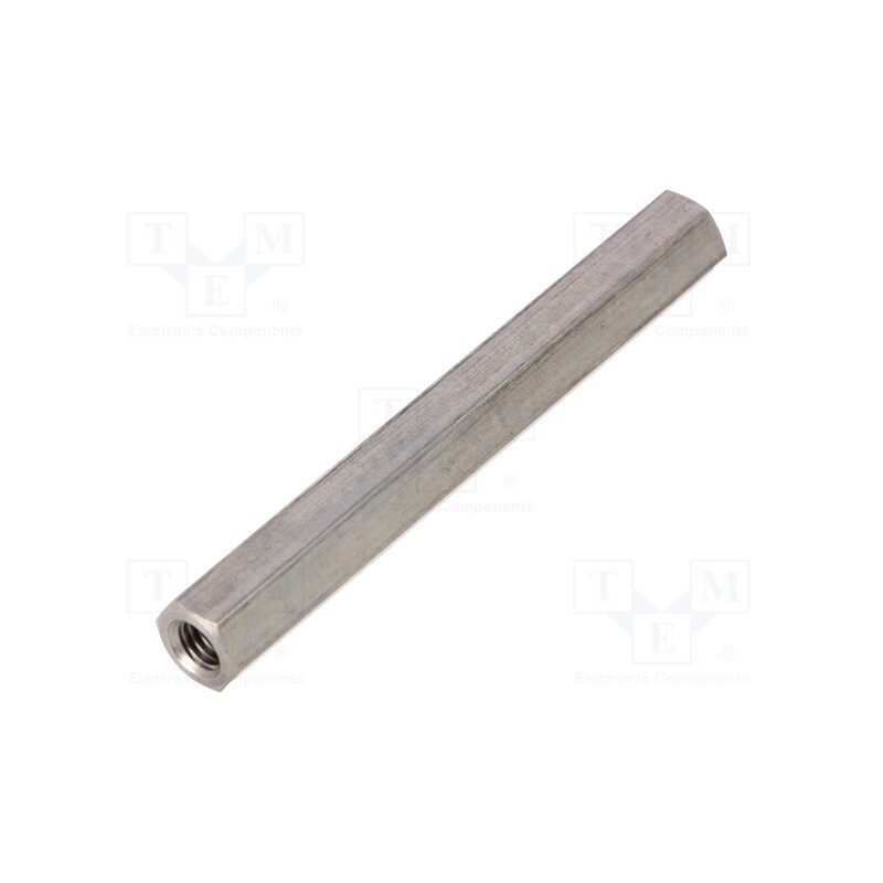 10 pcs x DREMEC - 148X65 - Screwed spacer sleeve, 65mm, Int.thread: M5, hexagonal