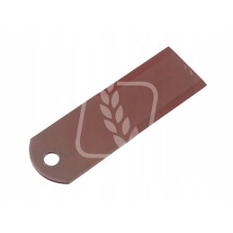 Smooth forage harvester knife 160x50x3mm fi 12mm 50028 4