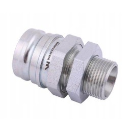 Brake quick connector, plug M22x1 5, external thread