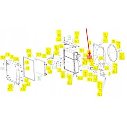 100664183 self-locking nut m8 x 1
