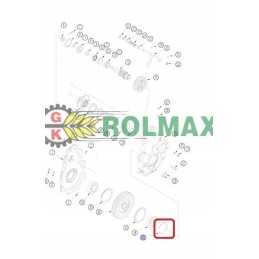 Spring ring New Holland Case 42447