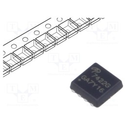 1 pcs x ALPHA & OMEGA SEMICONDUCTOR - AON7422G - Transistor: N-MOSFET, unipolar, 30V, 32A, 11W, DFN8, 3x3mm