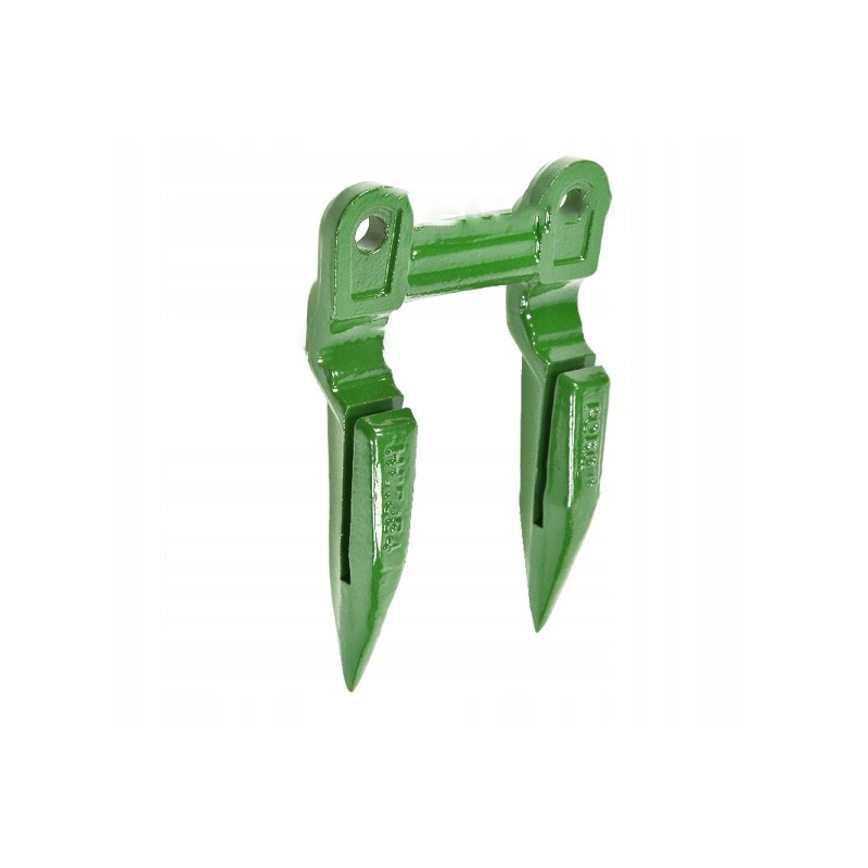 Forged double bayonet for john deere h25602 228393m