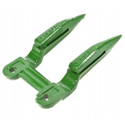 Forged double bayonet for john deere h25602 228393m