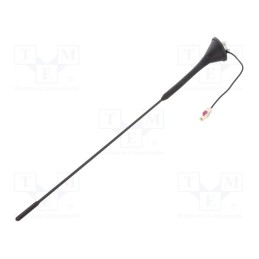 1 pcs x CALEARO - 7677870 - Antenna, car top, 0.4m, AM,FM, 0.15m, Rod inclination: constant