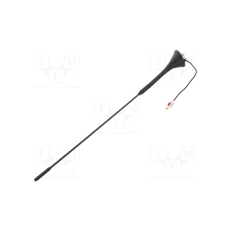 1 pcs x CALEARO - 7677870 - Antenna, car top, 0.4m, AM,FM, 0.15m, Rod inclination: constant