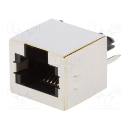 1 pcs x ENCITECH - RJJ66NFVS - Socket, RJ12, PIN: 6, shielded, Layout: 6p6c, THT, straight