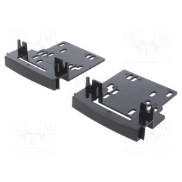 1 pcs x ACV - 381145-07 - Radio frame, Chrysler,Dodge,Jeep,Lancia,Mitsubishi,VW, 2 DIN