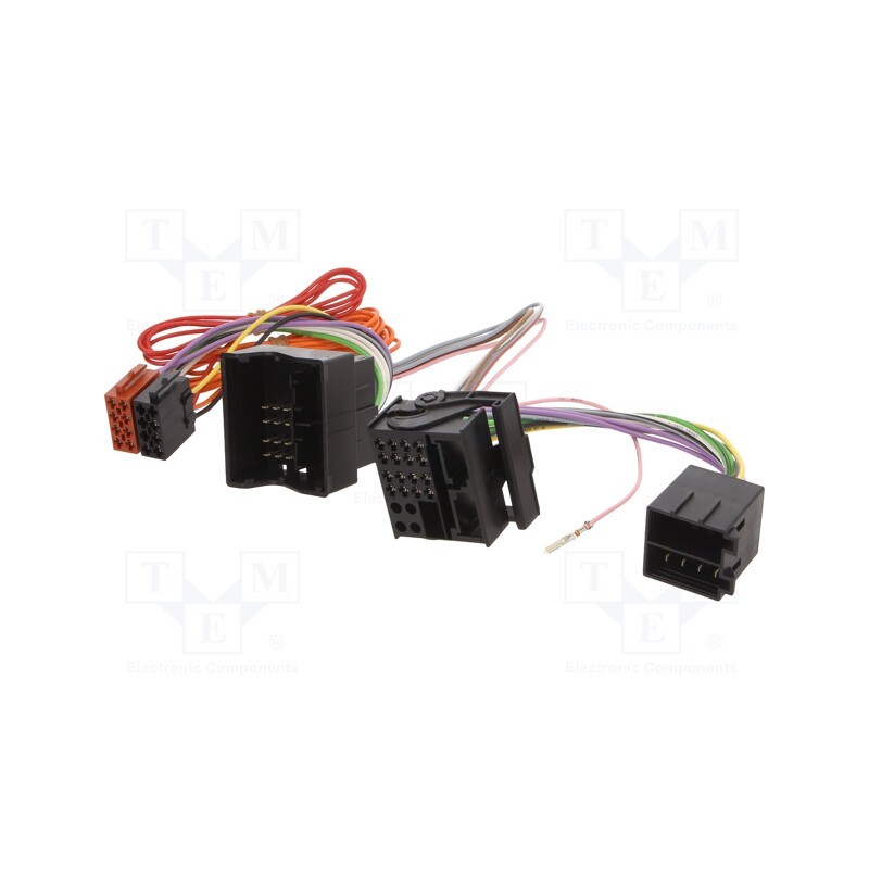 1 pcs x PER.PIC. - C6044PAR - Cable for THB, Parrot hands free kit, Opel,Suzuki, PIN: 16