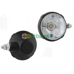 H4 R2 type headlight in a plastic housing, right p