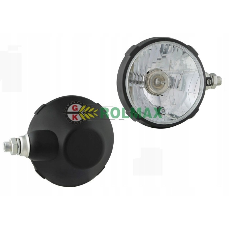 H4 R2 type headlight in a plastic housing, right p