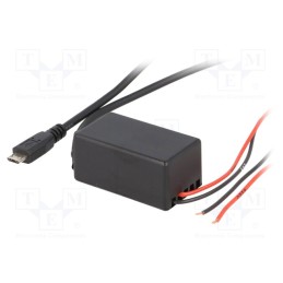 1 pcs x PER.PIC. - C0013-USB - USB power supply, USB micro plug, Sup.volt: 12÷24VDC, 5V/2.1A