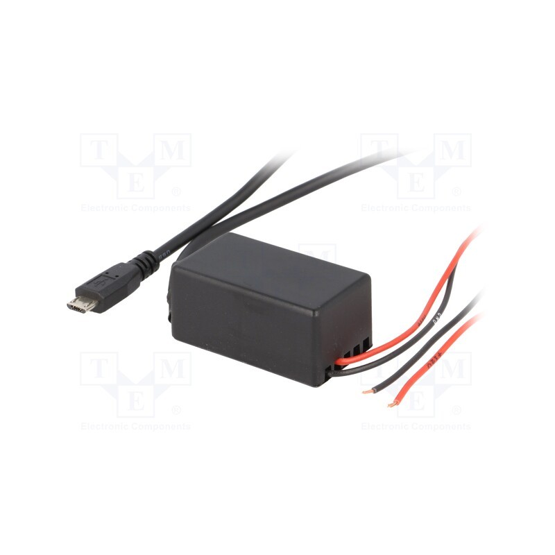 1 pcs x PER.PIC. - C0013-USB - USB power supply, USB micro plug, Sup.volt: 12÷24VDC, 5V/2.1A