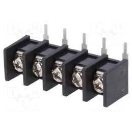 1 pcs x DEGSON ELECTRONICS - DG55R-B-05P-13-50AH - PCB terminal block, angled 90°, 10mm, ways: 5, on PCBs, 4mm2, 20A