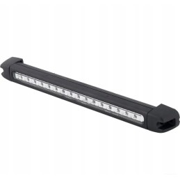 Rectangular 24v LED stop lamp, transparent