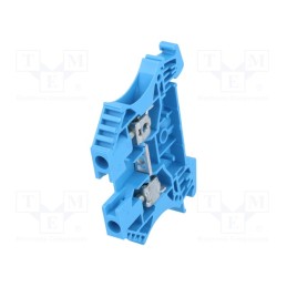 1 pcs x WEIDMu00dcLLER - 1020180000 WDU 4 BL - Splice terminal: rail, 4mm2, ways: 1, terminals: 2, blue, wemid, TS35
