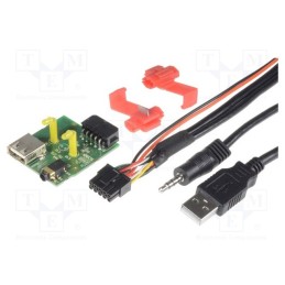 1 pcs x PER.PIC. - C7902-USB - USB/AUX adapter, SsangYong, SsangYong Rexton 2013-&gt,