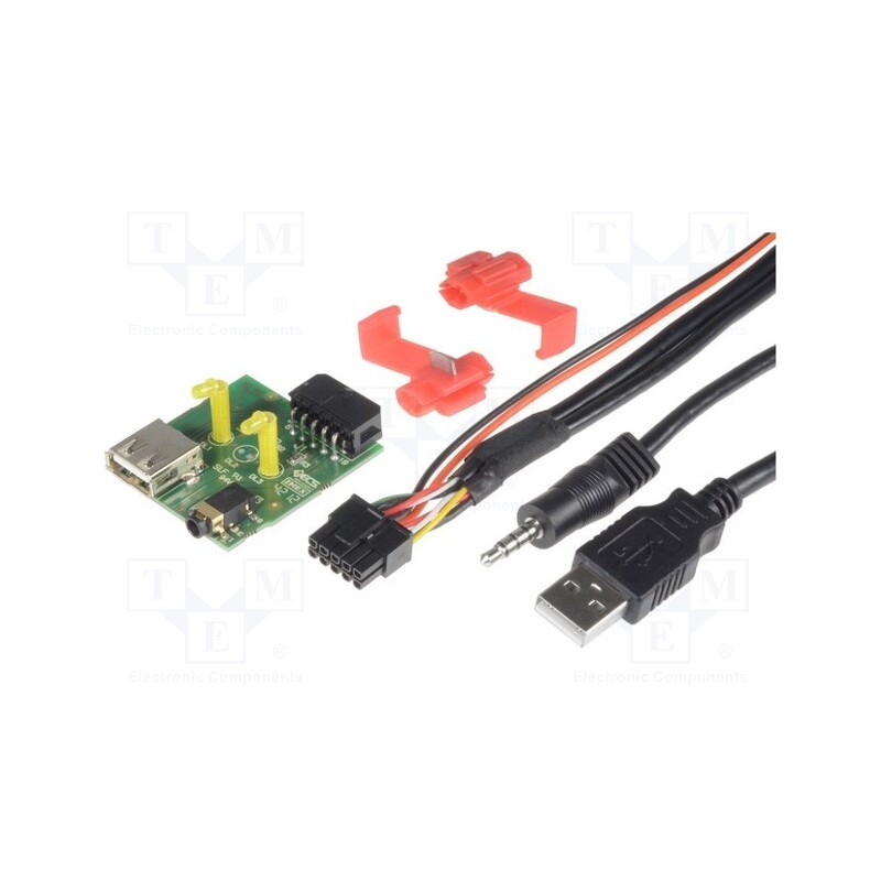 1 pcs x PER.PIC. - C7902-USB - USB/AUX adapter, SsangYong, SsangYong Rexton 2013-&gt,