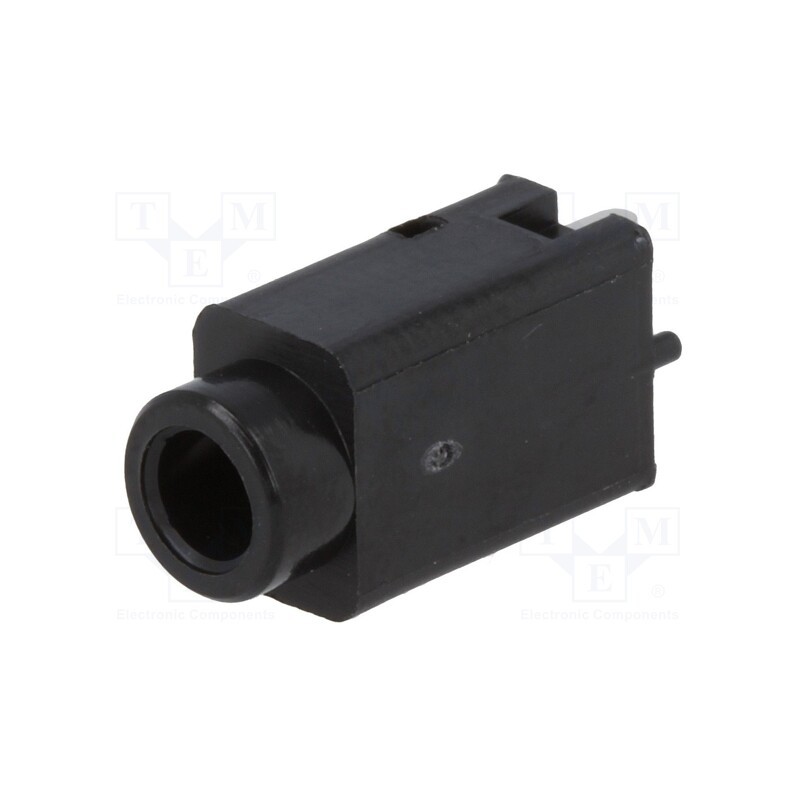 1 pcs x LUMBERG - 1502 01 - Socket, Jack 3,5mm, female, stereo, ways: 3, straight, on PCBs, THT