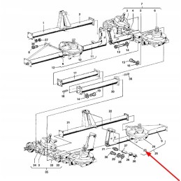 Lca65412 left connecting pipe