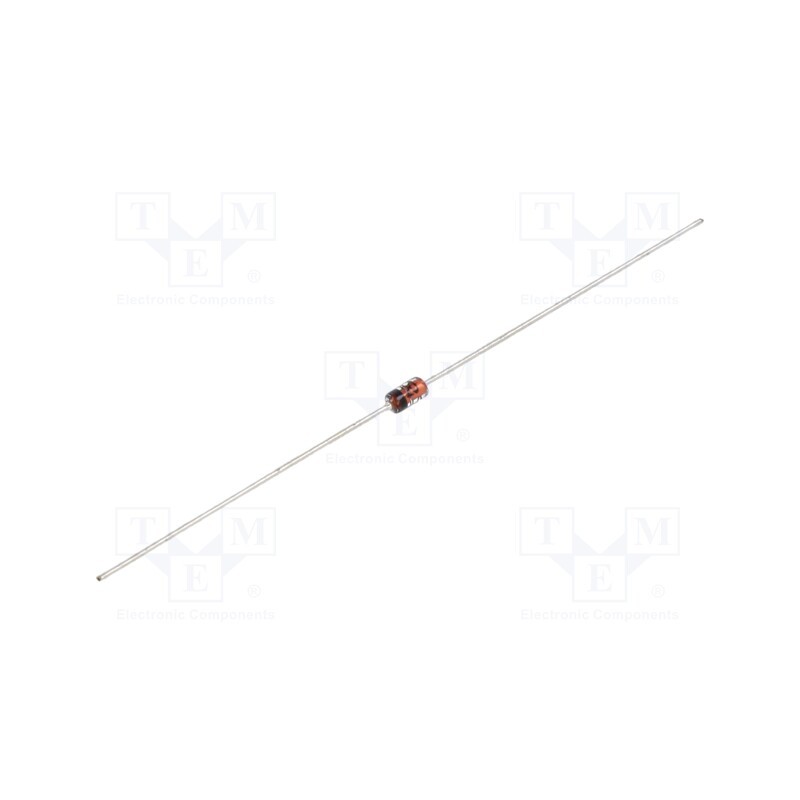 25 pcs x DC COMPONENTS - BZX55C20 - Diode: Zener, 0.5W, 20V, , DO35, single diode, Ufmax: 1V