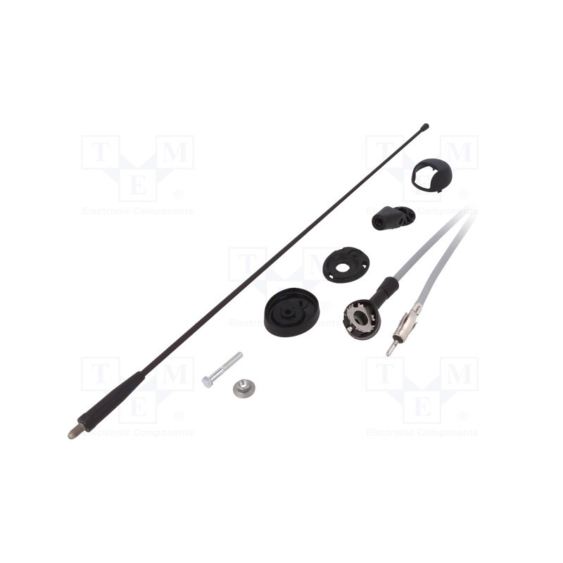 1 pcs x CALEARO - 7657016 - Antenna, car top, 0.41m, AM,FM, Citroën,Fiat,Peugeot,Renault