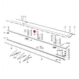 Screw M10x60 Claas 236462 0 pieces
