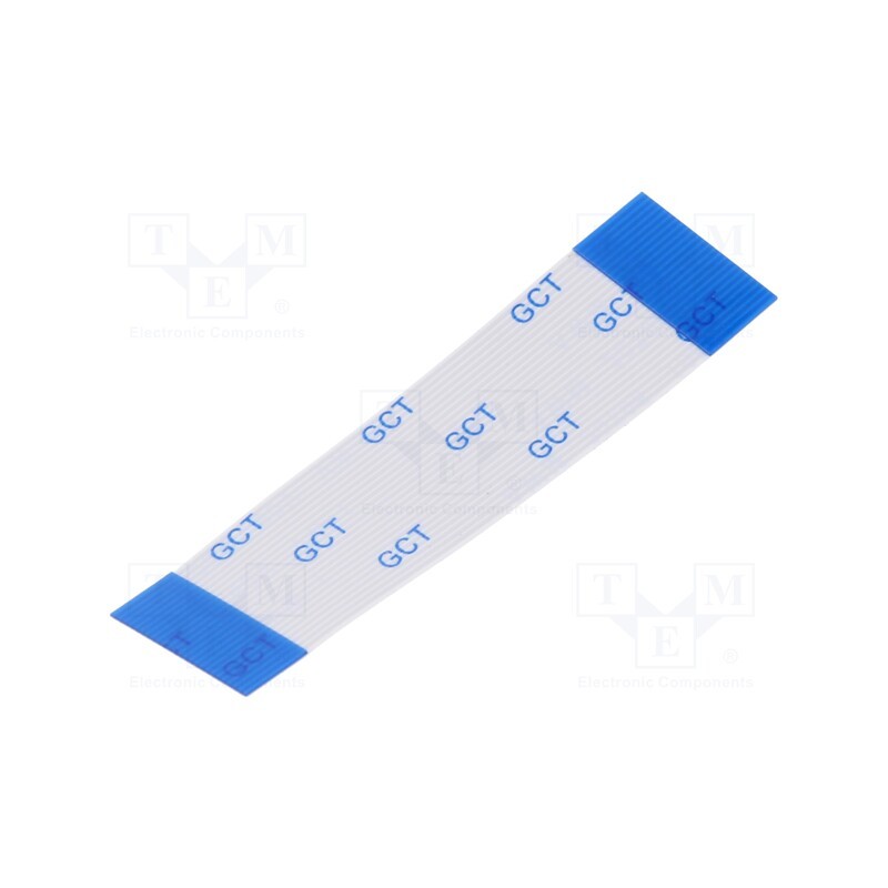 1 pcs x Global Connector Technology (GCT) - 05-24-A-0050-A-4-06-4-T - FFC cable, Cores: 24, Cable ph: 0.5mm, contacts on the sam