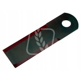 Smooth forage harvester knife 175x50x3mm fi20mm rs42219