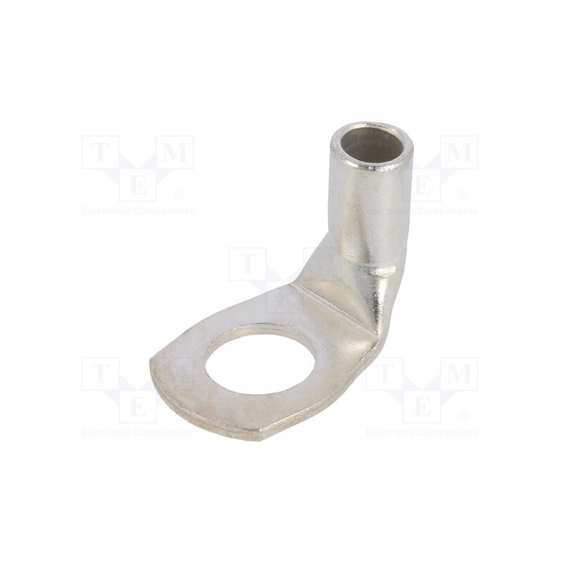 1 pcs x BM GROUP - BM 015439 - Tip: ring tube, M10, 16mm2, crimped, for cable, angled 90°, tinned