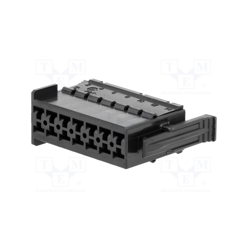 1 pcs x TE Connectivity - 929504-5 - Connector: wire-wire, JPT, female, plug, for cable, PIN: 14, black