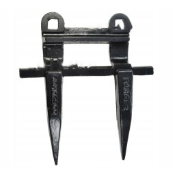 Forged double bayonet for Massey Ferguson D combine harvester