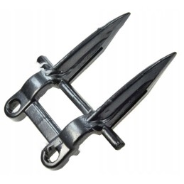 Forged double bayonet for Massey Ferguson D combine harvester