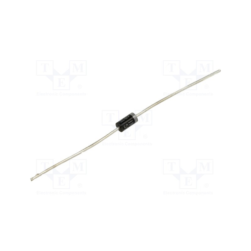 1 pcs x SMC DIODE SOLUTIONS - 1N4007GTA - Diode: rectifying, THT, 1kV, 1A, , DO41, Ufmax: 1V, Ir: 5uA