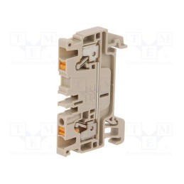 1 pcs x WEIDMu00dcLLER - 1521850000 A2C 2.5 - Splice terminal: rail, 2.5mm2, ways: 1, terminals: 2, beige, wemid