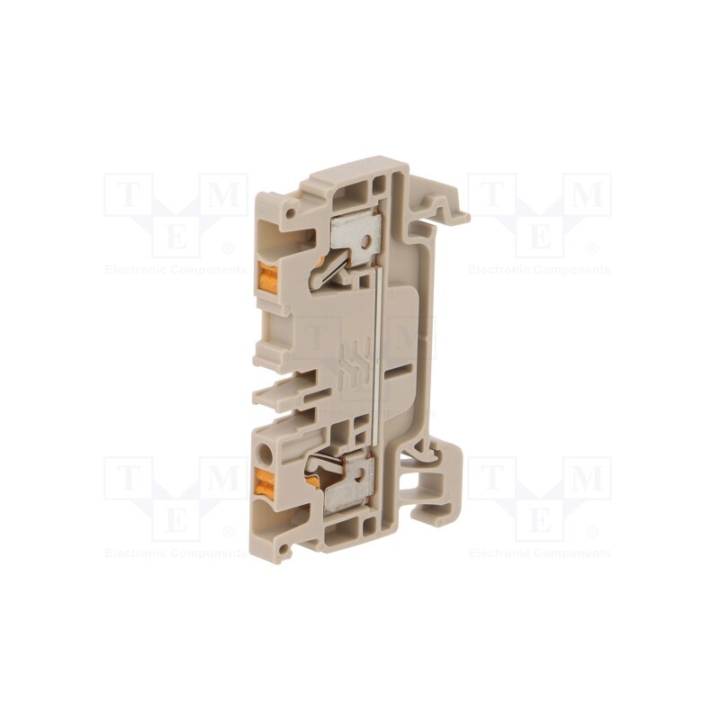 1 pcs x WEIDMu00dcLLER - 1521850000 A2C 2.5 - Splice terminal: rail, 2.5mm2, ways: 1, terminals: 2, beige, wemid