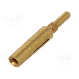 1 pcs x FISCHER ELEKTRONIK - SB 5 - Socket, pin strips, female, PIN: 1, straight, THT, on PCBs, 7mm