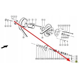 239042 0 expansion retaining ring b7