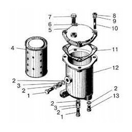 Mtz Pronar Belarus fuel filter screw original