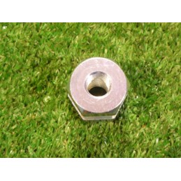 Nut of the clamp mounting the Schuma feeder