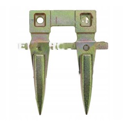 Double finger bayonet with bison steel 5050020050