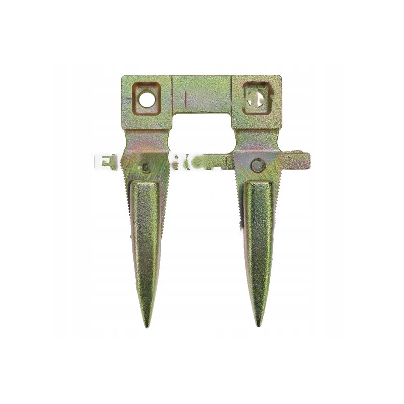 Double finger bayonet with bison steel 5050020050