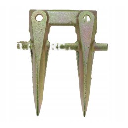 Double finger bayonet with bison steel 5050020050