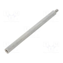 10 pcs x DREMEC - 246X95 - Screwed spacer sleeve, 95mm, Int.thread: M4, Ext.thread: M4