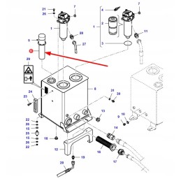 La322131700 hydraulic oil filter