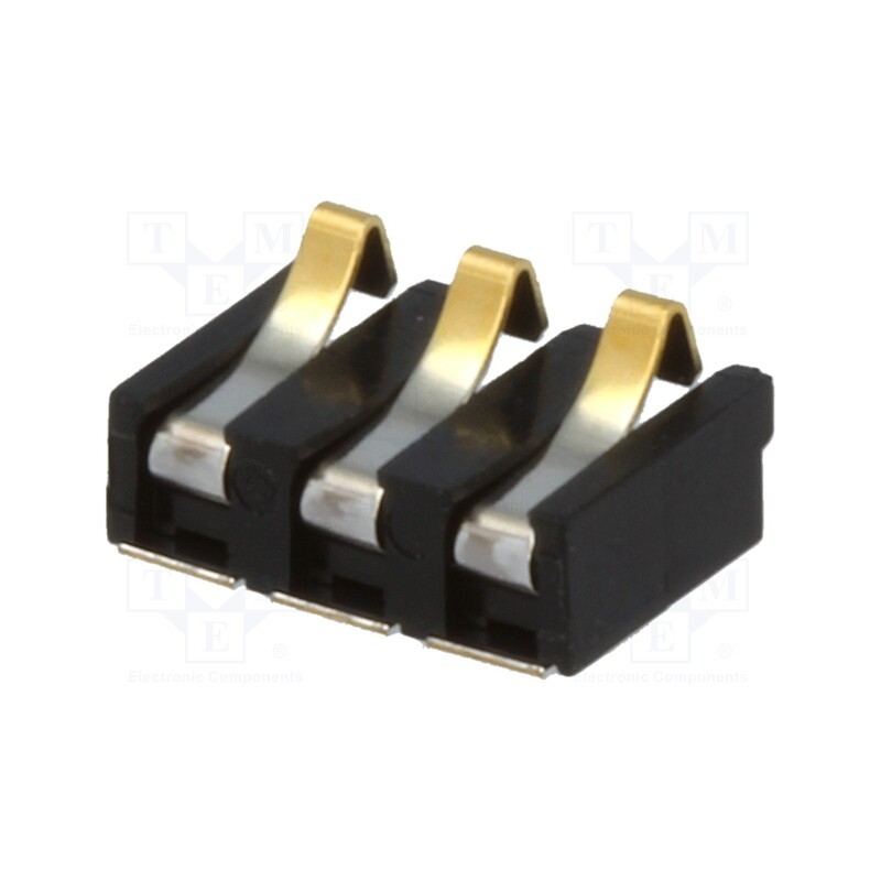 1 pcs x KYOCERA AVX - 9155003201006 - Connector: battery, ways: 3, gold-plated, 2.5mm