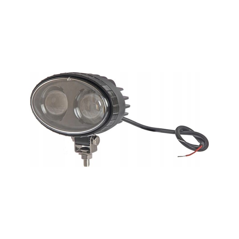 LED safety lamp blue 10w 250lm oval 10 80v point